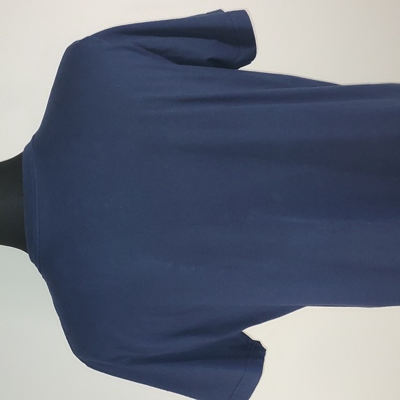 Nike Navy Blue Lime Green Seahawks Soar Superbowl XLVlll 48 Champions S/S Tee L - Picture 6 of 7